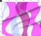 Abstract Modern Extra Large Scale Jumbo Groovy Y2K Gen Z Bedding Home Decor Wavy Stripe Magenta Hot Pink Blue Purple Custom Printed Fabric by Spoonflower Various Fabrics by the Yard or Fat Quarter